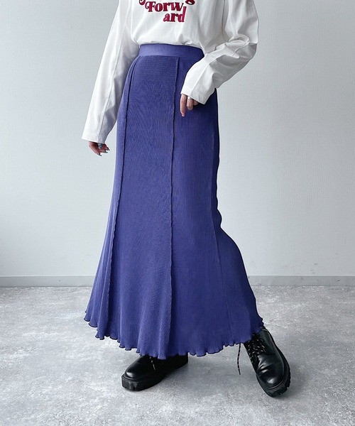 PAGEBOY（ページボーイ）の「スモーキープリーツスカート（スカート・レディース・チャコールグレー/ブラック/アクア・FREE）」の21枚目の写真