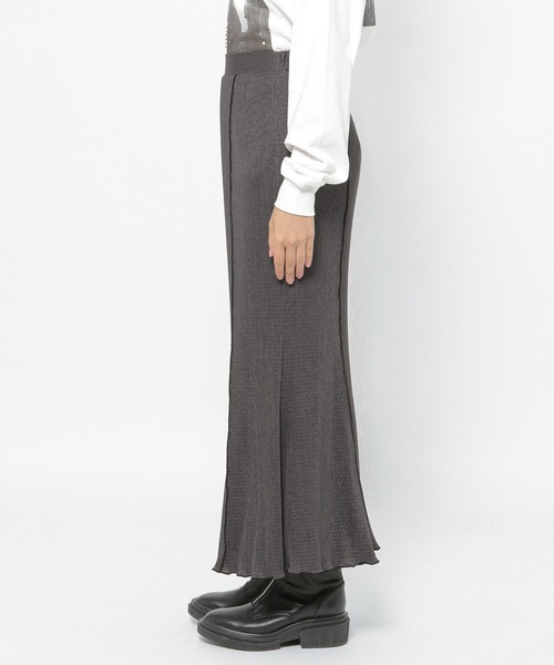 PAGEBOY（ページボーイ）の「スモーキープリーツスカート（スカート・レディース・チャコールグレー/ブラック/アクア・FREE）」の8枚目の写真