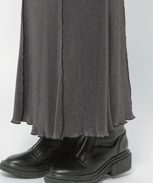PAGEBOY（ページボーイ）の「スモーキープリーツスカート（スカート・レディース・チャコールグレー/ブラック/アクア・FREE）」の14枚目の写真