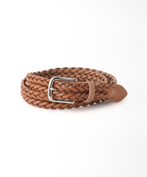 WHITE HOUSE COX（ホワイトハウスコックス）の「【WHITE HOUSE COX / ホワイトハウスコックス 】メッシュベルト28mm（ベルト・メンズ・ブラック/ブラウン/ブラウン系その他/ネイビー・90/80/85/75）」の3枚目の写真