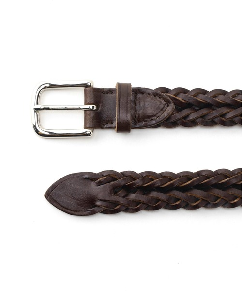 WHITE HOUSE COX（ホワイトハウスコックス）の「【WHITE HOUSE COX / ホワイトハウスコックス 】メッシュベルト28mm（ベルト・メンズ・ブラック/ブラウン/ブラウン系その他/ネイビー・90/80/85/75）」の6枚目の写真