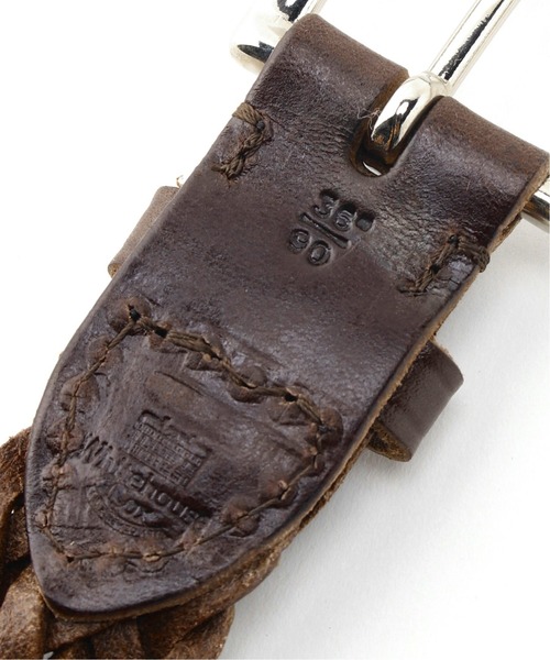 WHITE HOUSE COX（ホワイトハウスコックス）の「【WHITE HOUSE COX / ホワイトハウスコックス 】メッシュベルト28mm（ベルト・メンズ・ブラック/ブラウン/ブラウン系その他/ネイビー・90/80/85/75）」の9枚目の写真