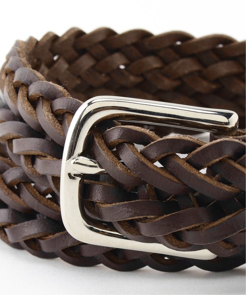 WHITE HOUSE COX（ホワイトハウスコックス）の「【WHITE HOUSE COX / ホワイトハウスコックス 】メッシュベルト28mm（ベルト・メンズ・ブラック/ブラウン/ブラウン系その他/ネイビー・90/80/85/75）」の5枚目の写真