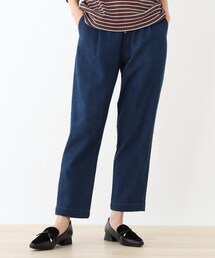 SHOO・LA・RUE | 【五明祐子さん着用商品】【S-3L】裏起毛デニムイージーテーパード(デニムパンツ)