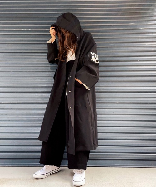 Scrap Book別注【THOMAS MAGPIE】thomas magpie YES NO coat Scrap Book別注【THOMAS MAGPIE】thomas magpie YES NO coat