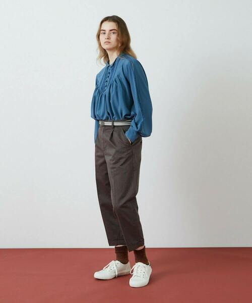 FRAPBOIS(フラボア)の「レーシーフィル ブラウス(シャツ/ブラウス・レディース・ブラック/ブルー・1/0)」の17枚目の写真