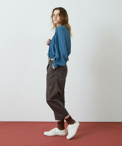 FRAPBOIS(フラボア)の「レーシーフィル ブラウス(シャツ/ブラウス・レディース・ブラック/ブルー・1/0)」の18枚目の写真