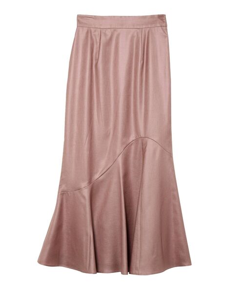 LAGUNAMOON（ラグナムーン）の「アシンメトリーフレアーチンツスカート（スカート・レディース・ライトグレー/ピンク/モカ・SMALL/MEDIUM）」の16枚目の写真