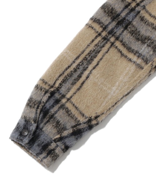 Levi's(リーバイス)の「VTG FIT SHERPA TRUCKER OVERSIZE CAMEL BLUE PLAID TRUCKER(ブルゾン・メンズ・マルチ・L/M/S/XL)」の7枚目の写真