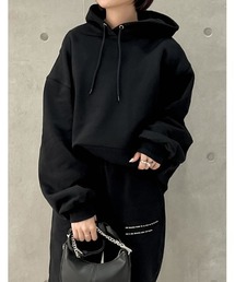 Re:EDIT（リエディ）の「[IWU（アイダブリュー）]ユニセックスUSAコットンオーバーサイズ裏起毛パーカー（パーカー）」