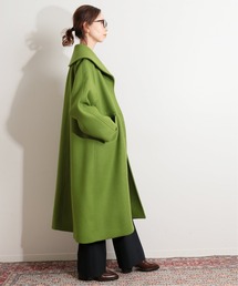 IENA LA BOUCLE メルトンショールカラーコート◆