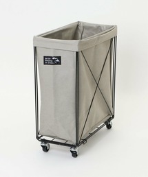 notch.（ノッチ）の「折りたためるランドリーバスケット（33L）/スリムカート（ランドリーグッズ）」