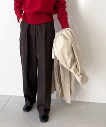CANAL JEAN | via j(ヴィアジェイ) ウォームタックパンツ(その他パンツ)