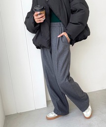 CANAL JEAN | via j(ヴィアジェイ) ウォームタックパンツ(その他パンツ)