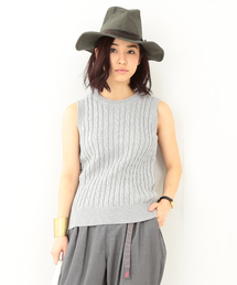 BEAMS BOY | BEAMS BOY / 5ゲージ ケーブル編み クルーベスト☆(ベスト)