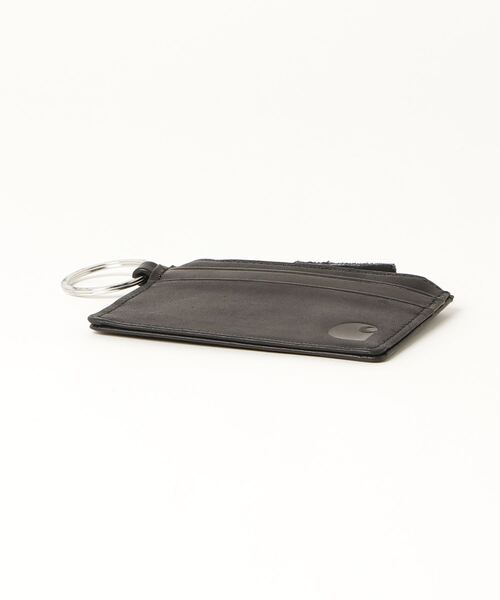 Carhartt WIP(カーハートダブリューアイピー)の「LEATHER WALLET WITH M RING(コインケース・メンズ・ブラック・ONE SIZE)」の2枚目の写真