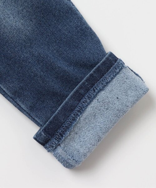 BREEZE（ブリーズ）の「/あったかもっとスキニーデニムパンツ_裏起毛_ストレッチ 10分丈（その他パンツ・キッズ・ネイビー/ブルー・90/100/150/140/130/120/110）」の16枚目の写真