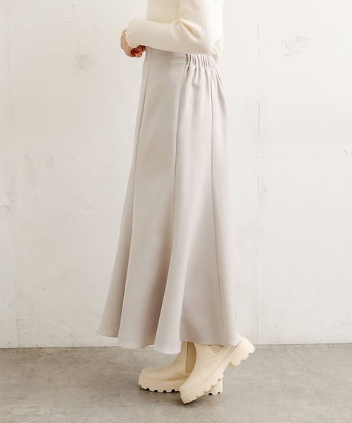 OLIVE des OLIVE（オリーブデオリーブ）の「【S/Mサイズ展開】プチプラ！オトナマーメイドスカート（スカート・レディース・ブラック/パープル/オフホワイト/オリーブ/グレイッシュベージュ・MEDIUM/LARGE）」の10枚目の写真