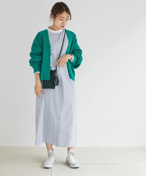 セール ストライプシャツワンピース ワンピース Doux Archives ドゥアルシーヴ のファッション通販 Zozotown