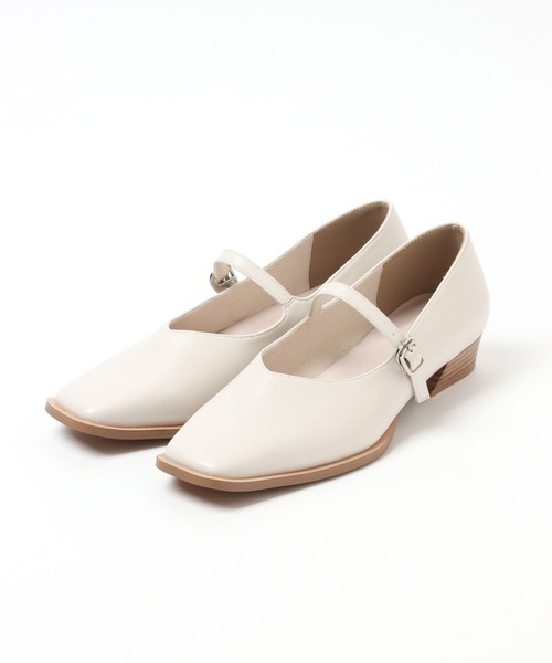 LEPSIM（レプシィム）の「ストラップヒールパンプス　266577（パンプス・レディース・ブラック/オフホワイト/アイボリー・MEDIUM/LARGE）」の6枚目の写真