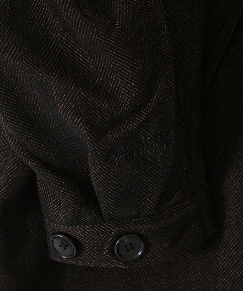 DAIWA PIER39（ダイワピア39）の「DAIWA PIER39 / ダイワ ピアサーティナイン：GORE-TEX INFINIUM TECH TWEED SOUTIEN COLLAR COAT：BJ-15021W[PIE]（ステンカラーコート・メンズ・ブラウン/ベージュ・M/L）」の11枚目の写真