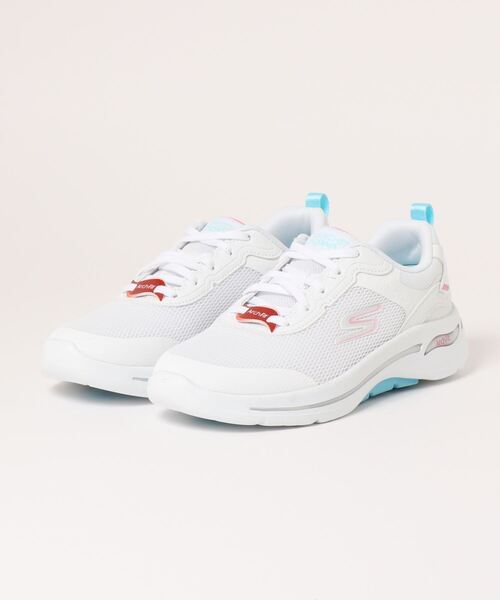 SKECHERS(スケッチャーズ)の「《SKECHERS》GO WALK ARCH FIT-OCEAN HORIZO(スニーカー・レディース・ブラック/ホワイト・25.0cm/23.0cm/23.5cm/24.0cm/24.5cm/22.5cm)」の2枚目の写真