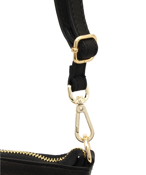 ROSE BUD(ローズバッド)の「(MARCO BIANCHINI) 14087 FRINGE TRIM SMAL SHOULDER BAG(ショルダーバッグ・レディース・ブラック/アイボリー/レッド/シルバー・ONE SIZE)」の10枚目の写真
