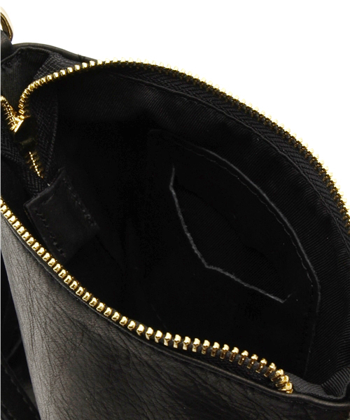 ROSE BUD(ローズバッド)の「(MARCO BIANCHINI) 14087 FRINGE TRIM SMAL SHOULDER BAG(ショルダーバッグ・レディース・ブラック/アイボリー/レッド/シルバー・ONE SIZE)」の9枚目の写真