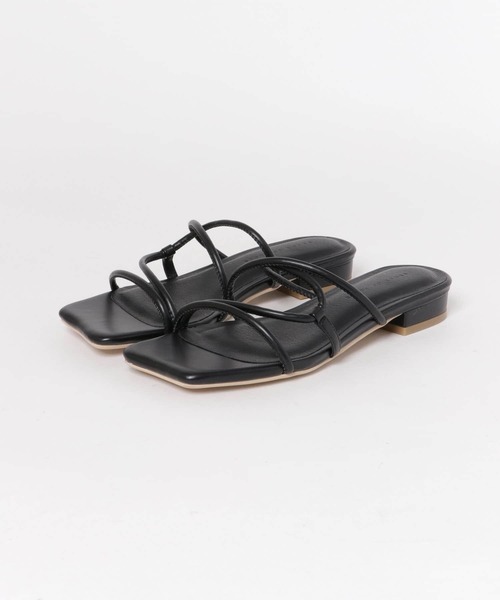 SENSE OF PLACE by URBAN RESEARCH(センスオブプレイスバイアーバンリサーチ)の「コードアシメクロスサンダル(サンダル・レディース・アイボリー/イエロー/シルバー/ブラック/グリーン・LARGE/SMALL/MEDIUM)」の16枚目の写真