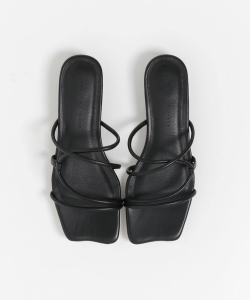 SENSE OF PLACE by URBAN RESEARCH(センスオブプレイスバイアーバンリサーチ)の「コードアシメクロスサンダル(サンダル・レディース・アイボリー/イエロー/シルバー/ブラック/グリーン・LARGE/SMALL/MEDIUM)」の14枚目の写真