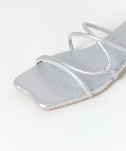 SENSE OF PLACE by URBAN RESEARCH(センスオブプレイスバイアーバンリサーチ)の「コードアシメクロスサンダル(サンダル・レディース・アイボリー/イエロー/シルバー/ブラック/グリーン・LARGE/SMALL/MEDIUM)」の20枚目の写真