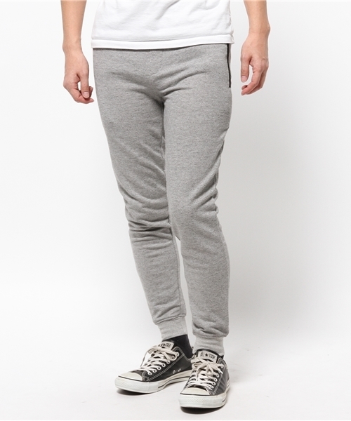 WEGO（ウィゴー）の「WEGO/スウェットリブパンツ（その他パンツ・メンズ・ブラック/杢グレー/その他1・MEDIUM/LARGE/X-LARGE）」の4枚目の写真