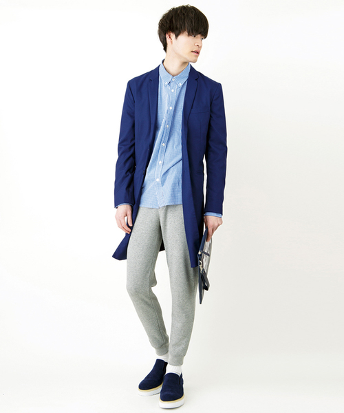 WEGO（ウィゴー）の「WEGO/スウェットリブパンツ（その他パンツ・メンズ・ブラック/杢グレー/その他1・MEDIUM/LARGE/X-LARGE）」の6枚目の写真