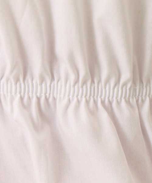 libelle more(リベル モア)の「ボーダーギャザーブラウス(シャツ/ブラウス・レディース・ホワイト/ブラック・M)」の16枚目の写真