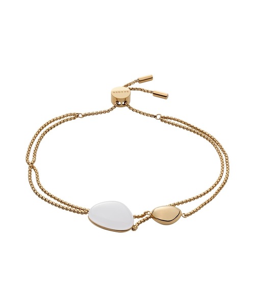 SKAGEN(スカーゲン)の「SEA GLASS BRACELET SKJ1550710(ブレスレット・レディース・ゴールド・FREE)」の1枚目の写真