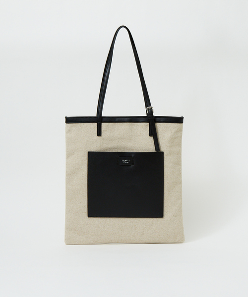 LOWELL things(ロウェル シングス)の「●【WEB限定】ファブリックジャガードA4トートBAG(トートバッグ・レディース・ダークベージュ/ブラック/ベージュ・フリー)」の21枚目の写真