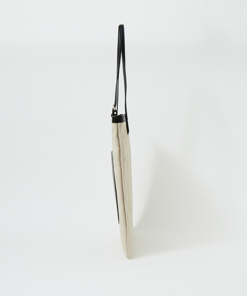 LOWELL things(ロウェル シングス)の「●【WEB限定】ファブリックジャガードA4トートBAG(トートバッグ・レディース・ダークベージュ/ブラック/ベージュ・フリー)」の20枚目の写真