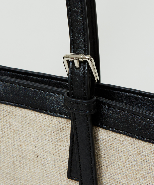 LOWELL things(ロウェル シングス)の「●【WEB限定】ファブリックジャガードA4トートBAG(トートバッグ・レディース・ダークベージュ/ブラック/ベージュ・フリー)」の16枚目の写真