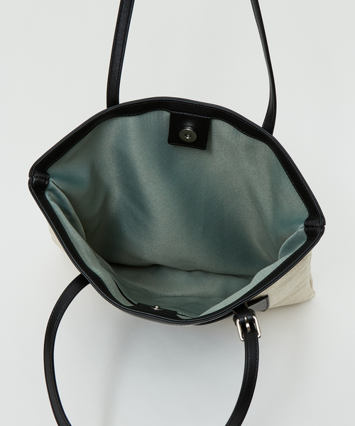 LOWELL things(ロウェル シングス)の「●【WEB限定】ファブリックジャガードA4トートBAG(トートバッグ・レディース・ダークベージュ/ブラック/ベージュ・フリー)」の12枚目の写真