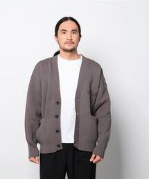 LUSOR | LUSOR（ルーソル） Wジャカードロゴカーディガン(カーディガン/ボレロ)