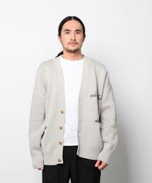 LUSOR | LUSOR（ルーソル） Wジャカードロゴカーディガン(カーディガン/ボレロ)