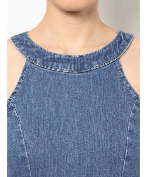 GYDA(ジェイダ)の「BACK ZIPデニムロンパース(つなぎ/オールインワン・レディース・ブルー/ライトブルー・SMALL/MEDIUM)」の17枚目の写真