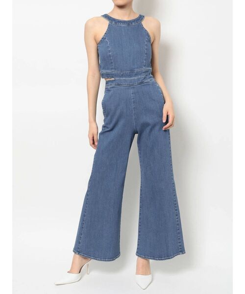 GYDA(ジェイダ)の「BACK ZIPデニムロンパース(つなぎ/オールインワン・レディース・ブルー/ライトブルー・SMALL/MEDIUM)」の20枚目の写真