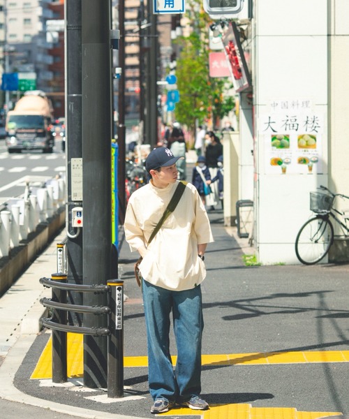 BROKEN BASE（ブロークンベース）の「M55オーバーサイズプルオーバー（シャツ/ブラウス・メンズ・オフホワイト/カーキ/インディゴブルー・MEDIUM/LARGE）」の21枚目の写真