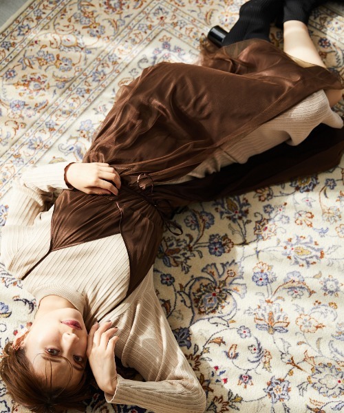 ブランド古着 ニットワンピース ワンピース Mysty Woman ミスティウーマン のファッション通販 Zozoused