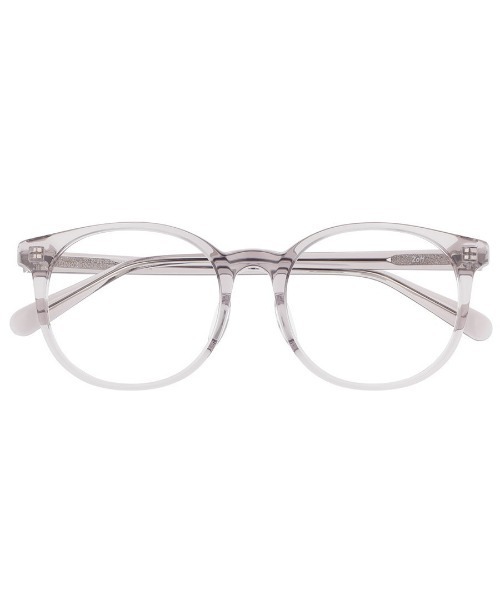 Zoff(ゾフ)の「ボストン型 めがね|伊達メガネ|黒縁メガネ|Zoff CLASSIC(メガネ・レディース・ブラック/ブラウン/グレー/オレンジ・FREE)」の7枚目の写真