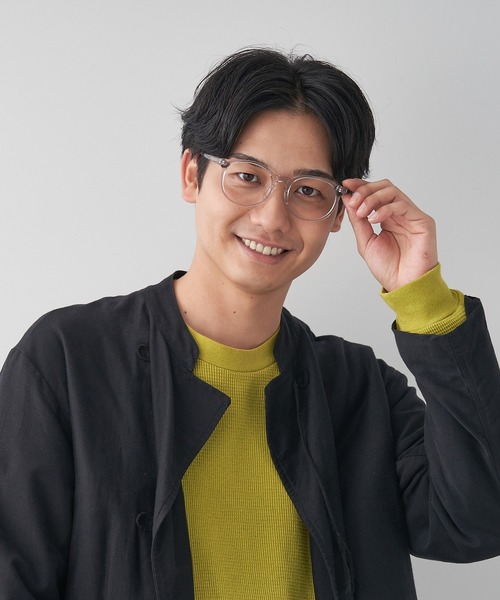 Zoff(ゾフ)の「ボストン型 めがね|伊達メガネ|黒縁メガネ|Zoff CLASSIC(メガネ・レディース・ブラック/ブラウン/グレー/オレンジ・FREE)」の20枚目の写真