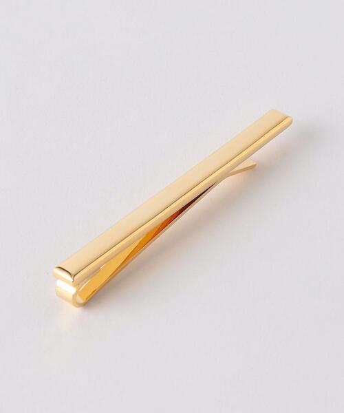 green label relaxing（グリーンレーベルリラクシング）の「＜MILLESIME＞ラウンド スクエア タイバー ネクタイピン（ネクタイピン・メンズ・ゴールド・FREE）」の5枚目の写真