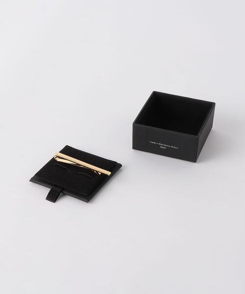 green label relaxing（グリーンレーベルリラクシング）の「＜MILLESIME＞ラウンド スクエア タイバー ネクタイピン（ネクタイピン・メンズ・ゴールド・FREE）」の10枚目の写真