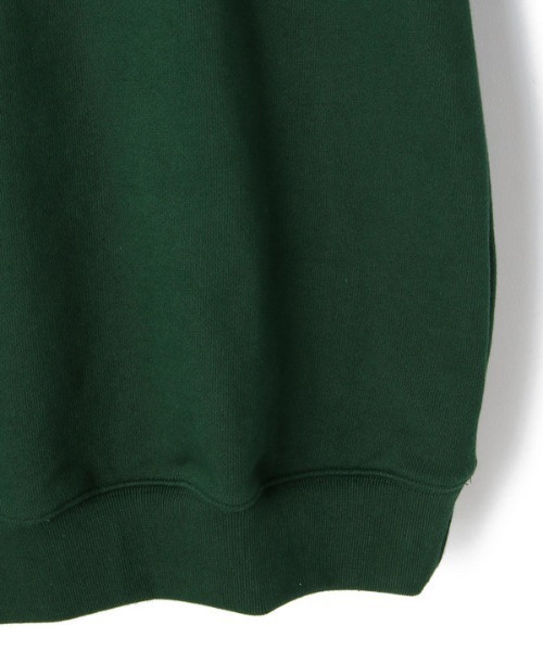 WHITELAND(ホワイトランド)の「WHITELAND/ホワイトランド/CREW SWEAT/クルースウェット(スウェット・レディース・オートミール/ダークグリーン・FREE)」の14枚目の写真